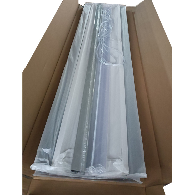 Бокс душевой Mixxus STRONG SB01-90x90x215-GR SATIN без гидромассажа с высоким поддоном