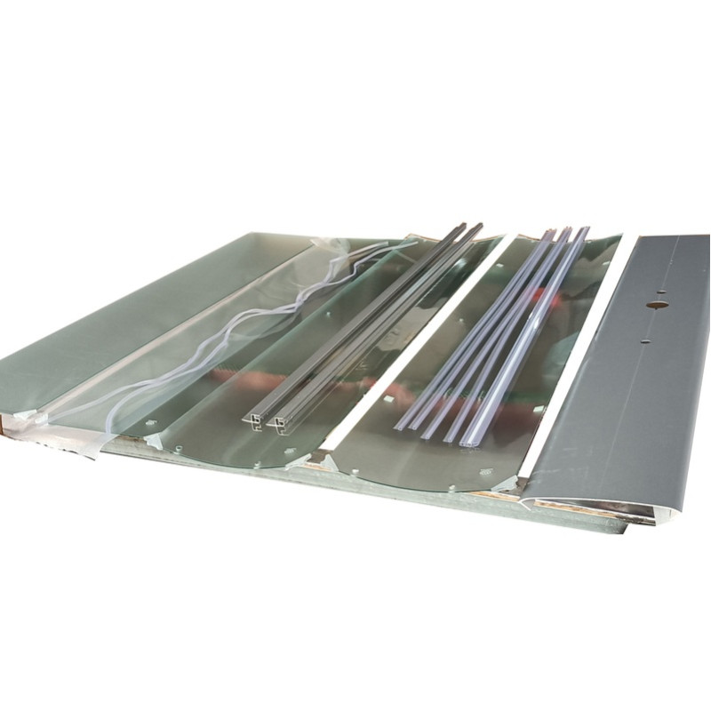 Бокс душевой Mixxus WAVE SB02-120x80x215-L-FB SATIN без гидромассажа с низким поддоном