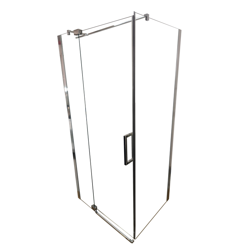 Душевая кабина Koer SR SC02-120x90x200-TR-01 Easy Clean 8мм, без поддона, прозрачное стекло, хром