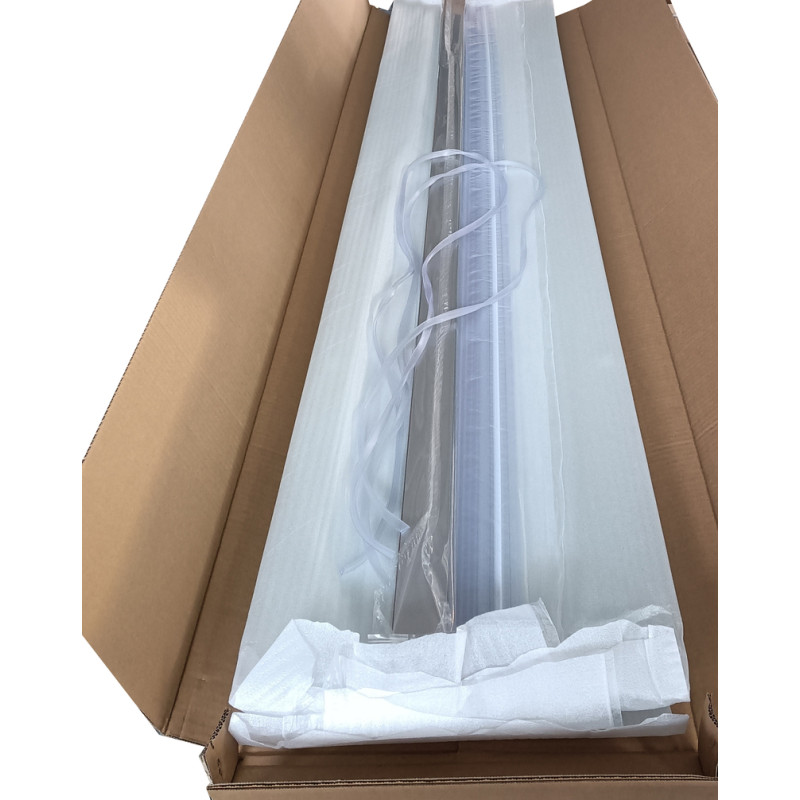 Бокс душовий Mixxus STRONG SBH02-90x90x215-FB SATIN з гідромасажем та низьким піддоном 