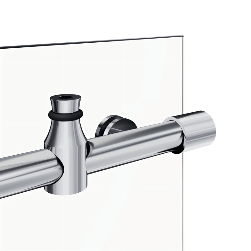 Душевая кабина Koer SR SC07-120x90x200-TR-01 Easy Clean 8мм, без поддона, прозрачное стекло, хром