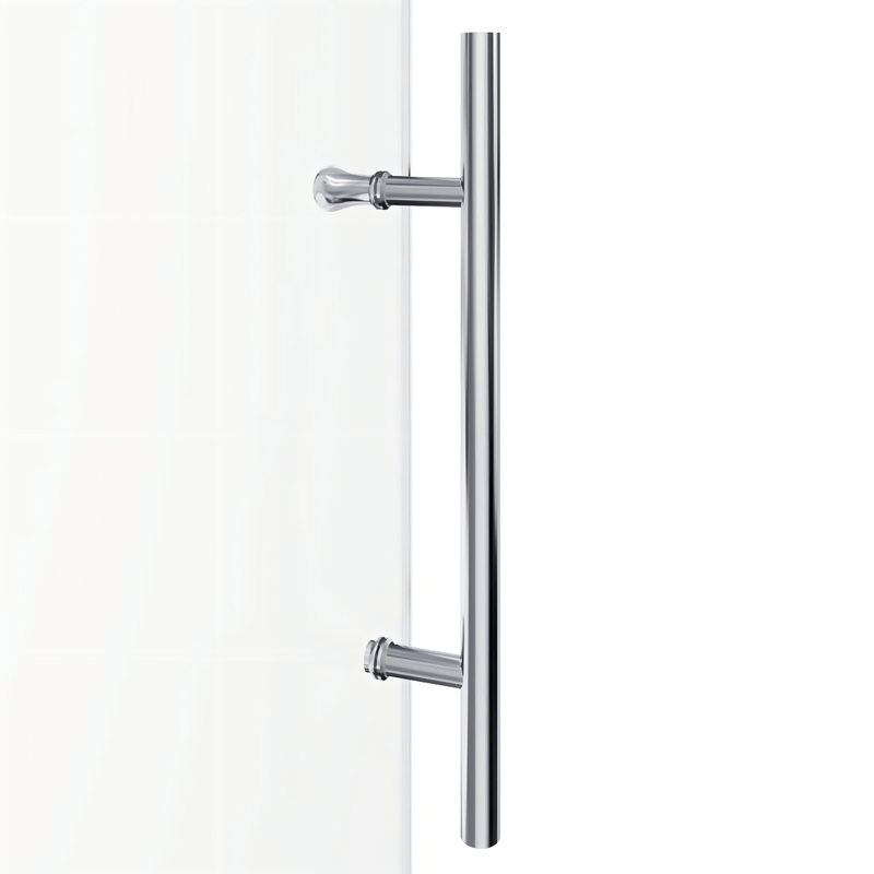 Душевая кабина Koer SR SC07-120x90x200-TR-01 Easy Clean 8мм, без поддона, прозрачное стекло, хром