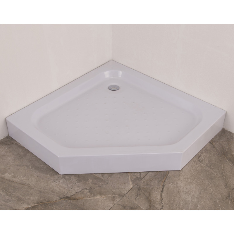 Душевая кабина Mixxus LINES SCT01-90x90x198-TR GRAPHITE 6мм, с низким поддоном, прозрачное стекло