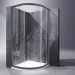 Душевая кабина Koer SR SC04-90x90x195-TR-07 Easy Clean 5мм, без поддона, прозрачное стекло, графит