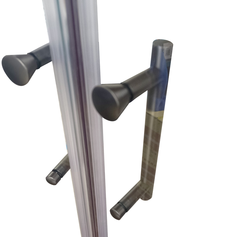 Душевая кабина Koer SR SC04-90x90x195-TR-07 Easy Clean 5мм, без поддона, прозрачное стекло, графит