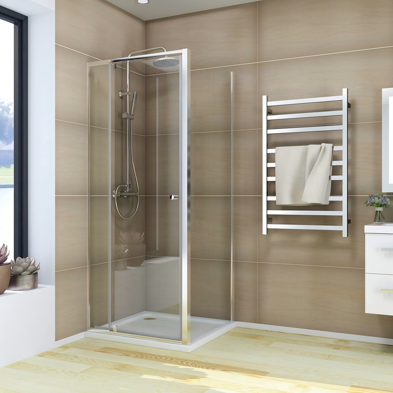 Душевая кабина Koer SR SC05-90x90x195-TR-01 Easy Clean 6мм, без поддона, прозрачное стекло, хром