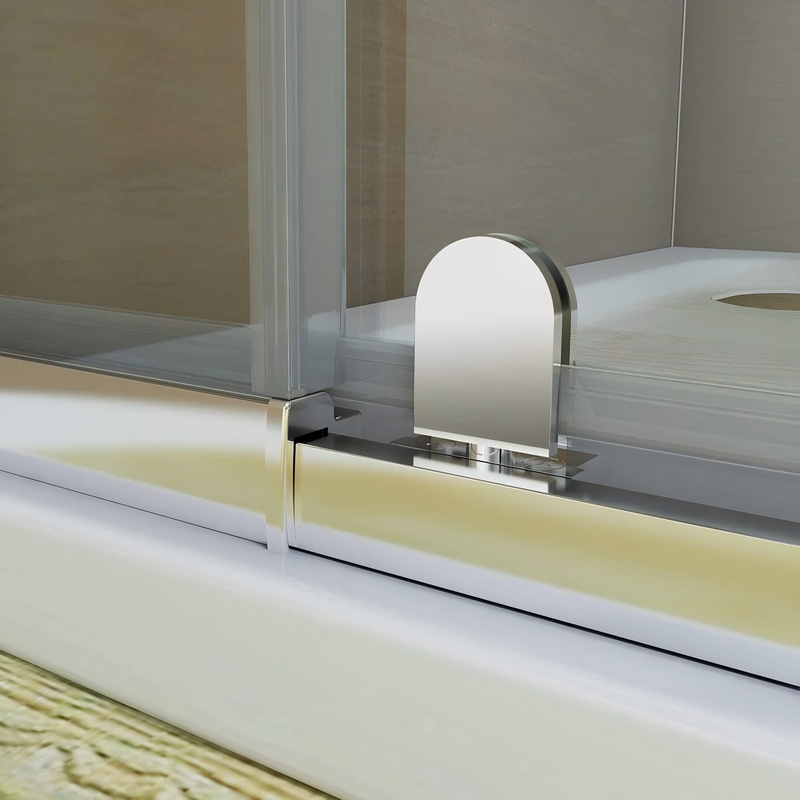 Душевая кабина Koer SR SC05-90x90x195-TR-01 Easy Clean 6мм, без поддона, прозрачное стекло, хром