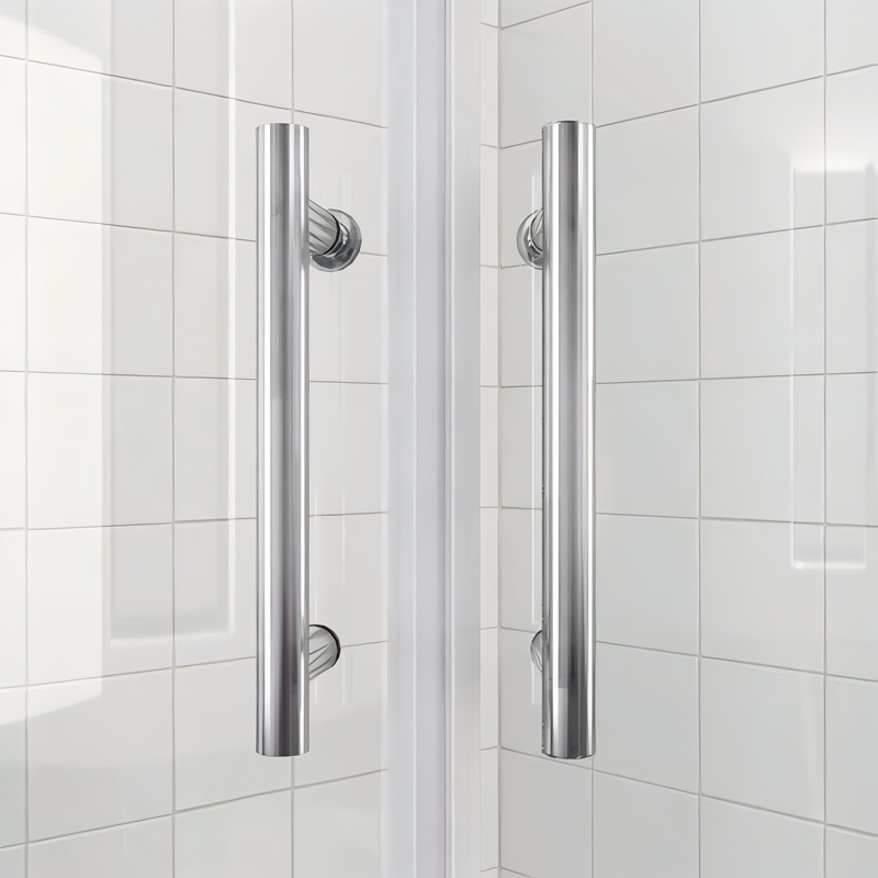 Душевая кабина Koer SR SC04-100x100x195-TR-01 Easy Clean 5мм, без поддона, прозрачное стекло, хром