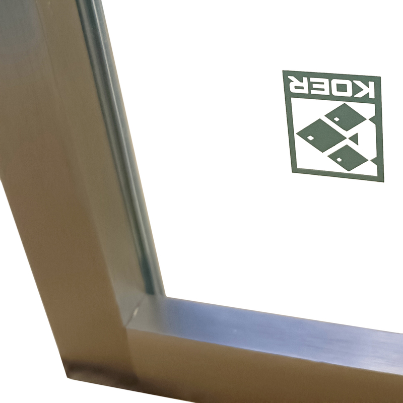 Душова кабіна Koer SR SC06-90x90x200-TR-07 Easy Clean 8мм, без піддону, прозоре скло, графіт 