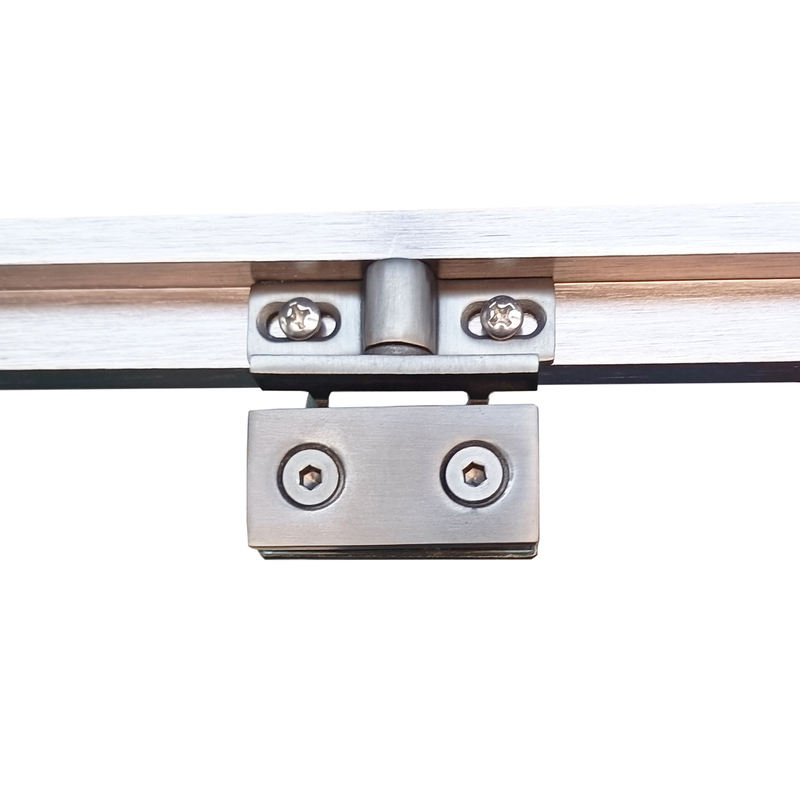 Душова кабіна Koer SR SC06-90x90x200-TR-07 Easy Clean 8мм, без піддону, прозоре скло, графіт 