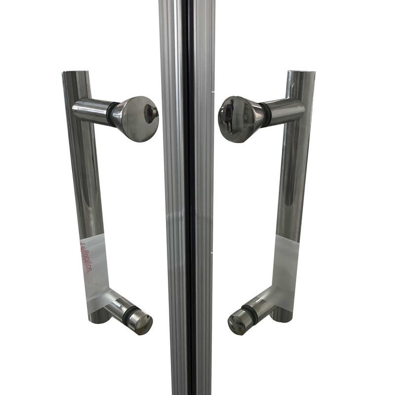 Душова кабіна Koer SR SC03-90x90x200-TR-02 Easy Clean 6мм SS Color, без піддону, прозоре скло 