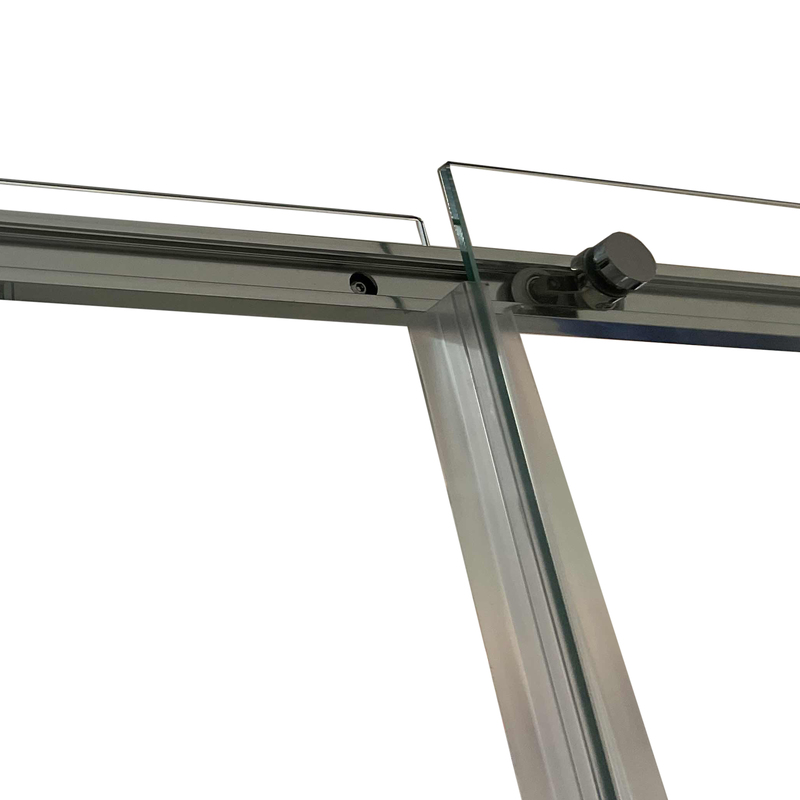 Душова кабіна Koer SR SC03-90x90x200-TR-02 Easy Clean 6мм SS Color, без піддону, прозоре скло 