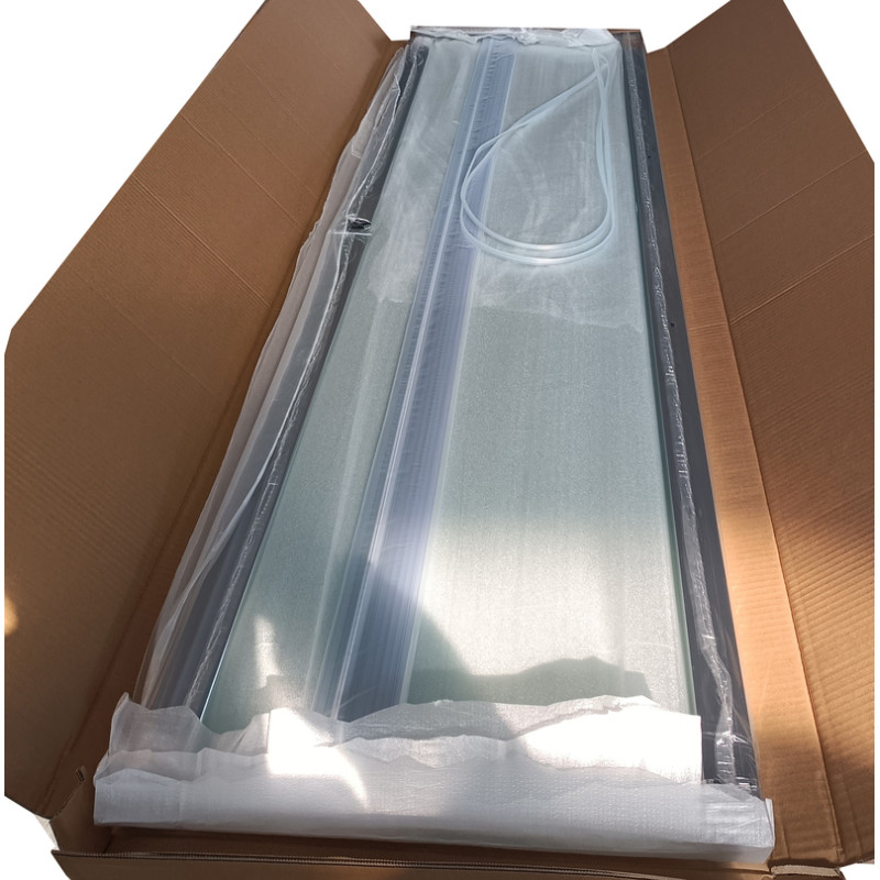 Душевая кабина Mixxus CUBIC SCT01-100x100x195-FB CHROME 4мм, с низким поддоном, матовое стекло