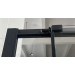 Душевая кабина Mixxus Premium Quadro SC01-90x90x195-TR Black 6мм, без поддона, прозрачное стекло
