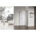 Душова кабіна Koer SR SC03-90x90x200-TR-12 Easy Clean 6мм, без піддону,  прозоре скло, матове золото 