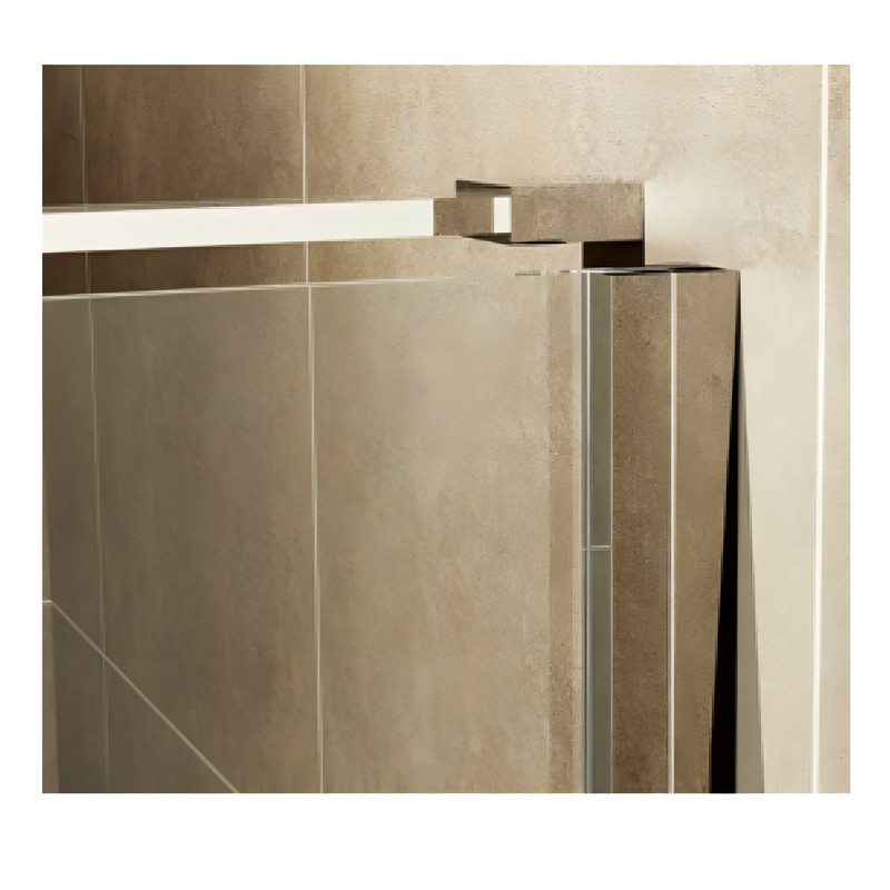 Душевая кабина Koer SR SC02-100x80x200-TR-01 Easy Clean 8мм, без поддона, прозрачное стекло, хром