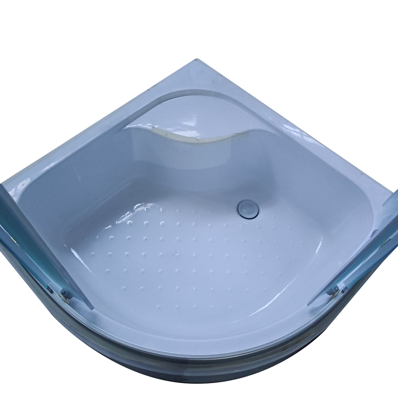 Душевая кабина Mixxus PLAIN SCT01-90x90x195-GR SATIN 4мм, с высоким поддоном, серое тонированное стекло