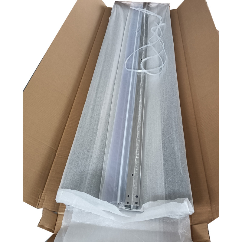 Душевая кабина Mixxus PLAIN SCT01-90x90x195-GR SATIN 4мм, с высоким поддоном, серое тонированное стекло