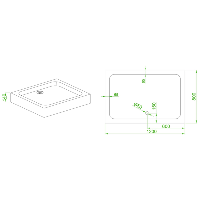 Душова кабіна MIXXUS HARD SC01-120x80x185-TR CHROME NEW 5мм, без піддону, прозоре скло 