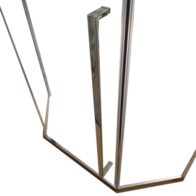 Душова кабіна Koer SR SC06-90x90x200-TR-01 Easy Clean 8мм, без піддону, прозоре скло, хром 