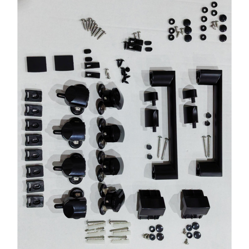 Душова кабіна Mixxus Premium DIVERSE SC02-90x90x195-TR Black 5мм, без піддону, прозоре скло 