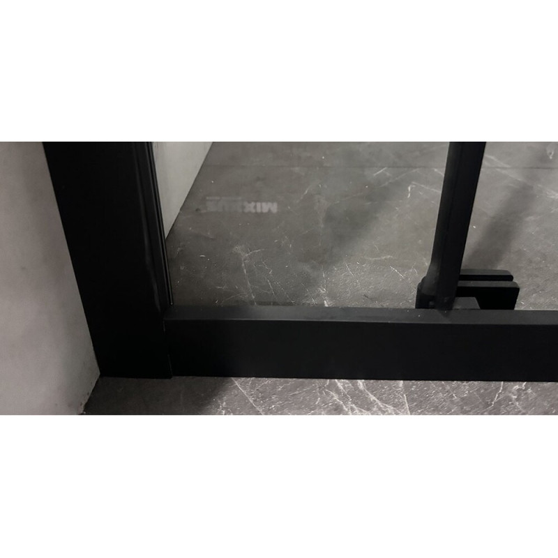 Душевая кабина Mixxus Premium Quadro SC01-120x80x195-TR Black 6мм, без поддона, прозрачное стекло