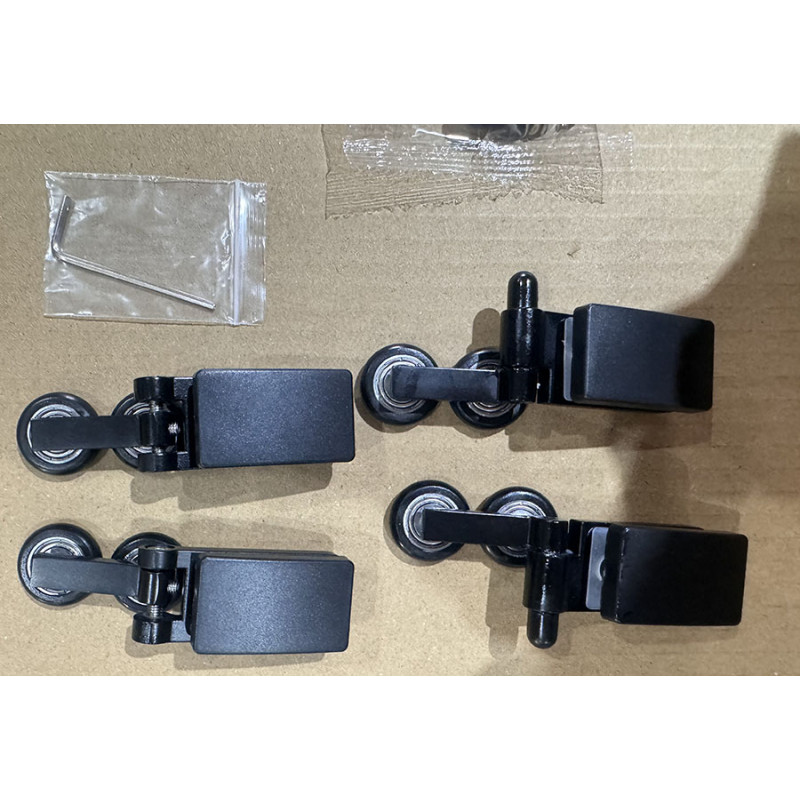 Душевая кабина Mixxus Premium Quadro SC01-120x80x195-TR Black 6мм, без поддона, прозрачное стекло