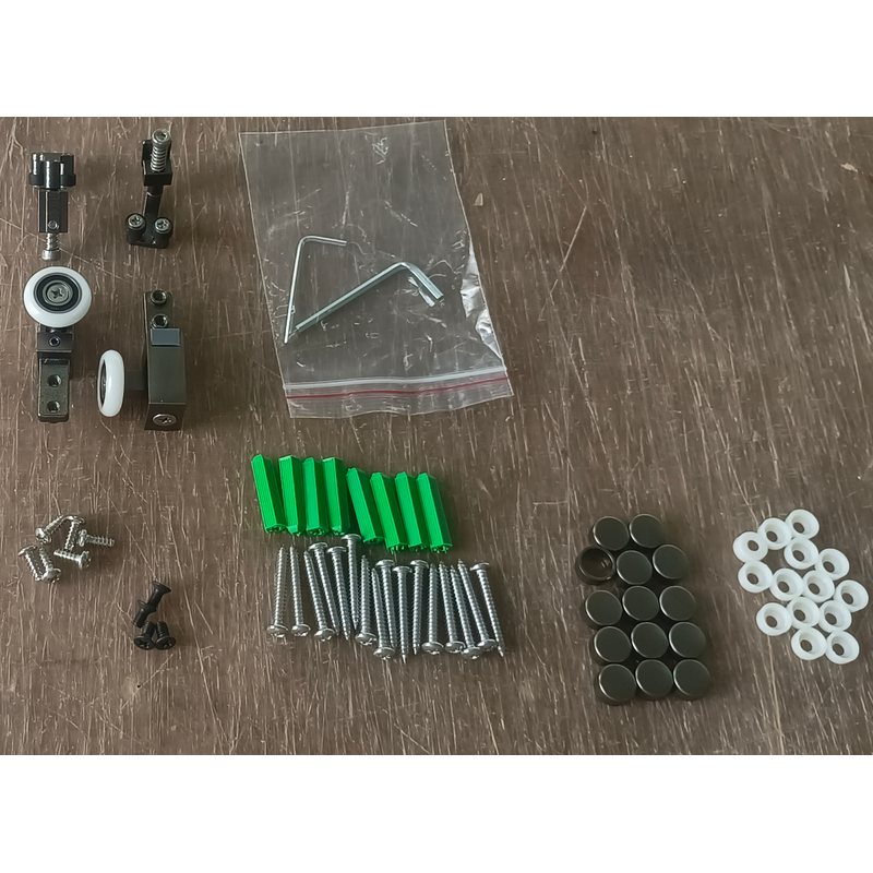 Душова кабіна Koer SR SC09-90x90x200-L-TR-07 Easy Clean 6мм, без піддону, прозоре скло, графіт 