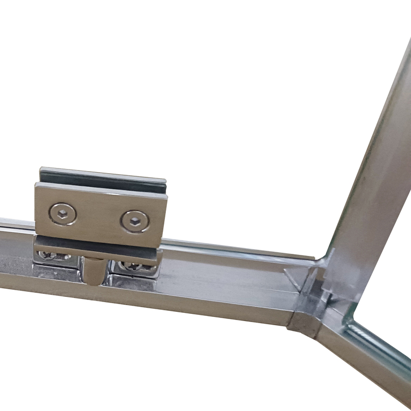 Душевая кабина Koer SR SC06-100x100x200-TR-01 Easy Clean 8мм, без поддона, прозрачное стекло, хром