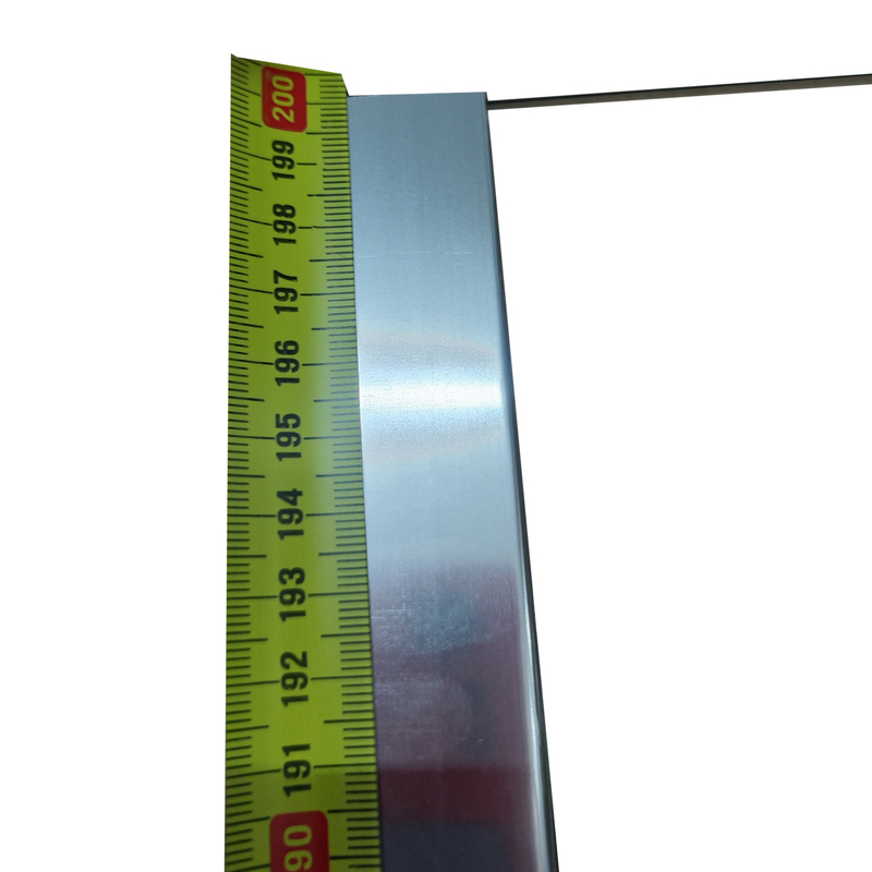 Душова кабіна Koer SR SC08-90x90x200-TR-01 Easy Clean 6мм, без піддону, прозоре скло, хром 