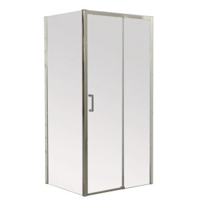 Душевая кабина Mixxus Premium DIVERSE SC03-100x80x195-TR Chrome 6мм, без поддона, прозрачное стекло