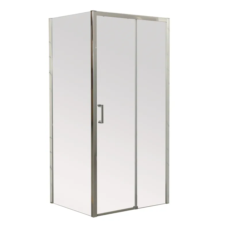 Душова кабіна Mixxus Premium DIVERSE SC03-100x80x195-TR Chrome 6мм, без піддону, прозоре скло  