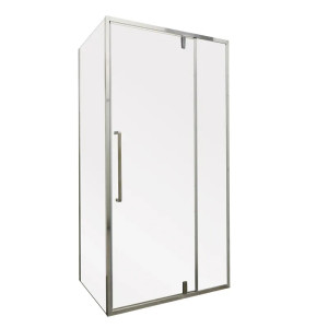 Душова кабіна Mixxus Premium BEVEL SC01-120x80x195-TR Chrome 6мм, без піддону, прозоре скло 