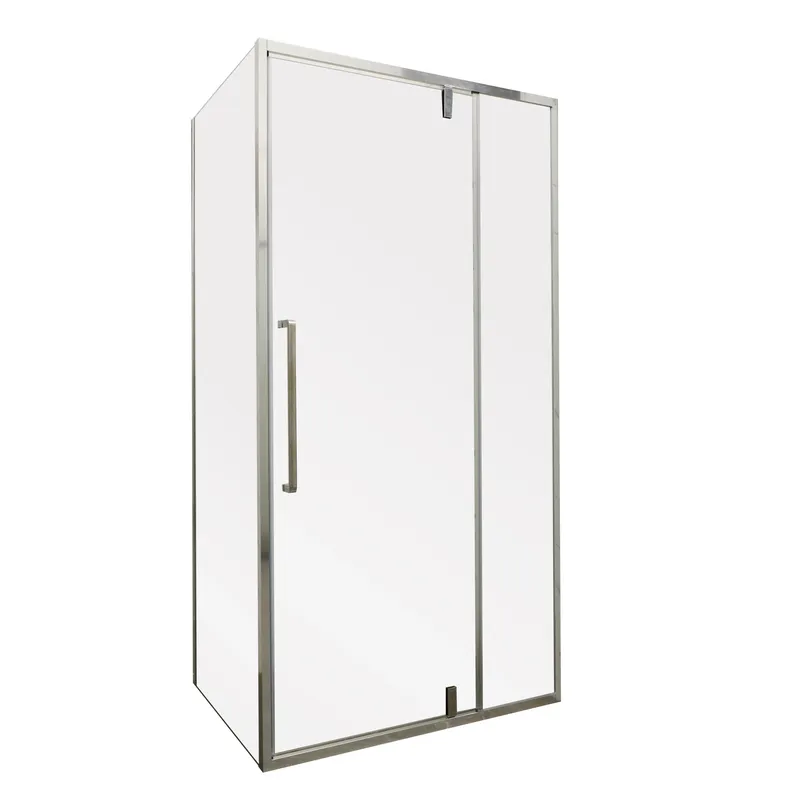 Душова кабіна Mixxus Premium BEVEL SC01-120x80x195-TR Chrome 6мм, без піддону, прозоре скло 