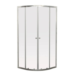 Душевая кабина Mixxus Premium DIVERSE SC01-90x90x195-TR Chrome 5мм, без поддона, прозрачное стекло