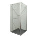 Душевая кабина Mixxus Premium Quadro SC01-90x90x195-TR Chrome 6мм, без поддона, прозрачное стекло