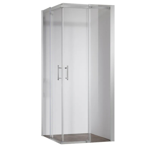 Душевая кабина Koer SR SC03-90x90x200-TR-01 Easy Clean 6мм, без поддона, прозрачное стекло, хром Душевая кабина Koer SR SC03-90x90x200-TR-01 Easy Clean 6мм, без поддона, прозрачное стекло, хром