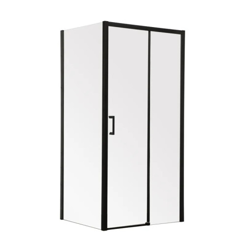 Душова кабіна Mixxus Premium DIVERSE SC03-120x80x195-TR Black 6мм, без піддону, прозоре скло Душова кабіна Mixxus Premium DIVERSE SC03-120x80x195-TR Black 6мм, без піддону, прозоре скло