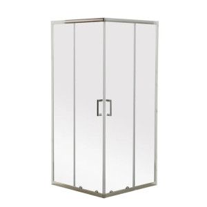 Душевая кабина Mixxus Premium DIVERSE SC02-90x90x195-TR Chrome 5мм, без поддона, прозрачное стекло