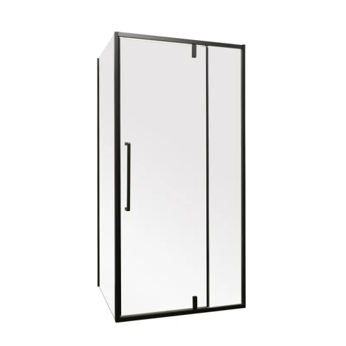 Душова кабіна Mixxus Premium BEVEL SC01-120x80x195-TR Black 6мм, без піддону, прозоре скло Душова кабіна Mixxus Premium BEVEL SC01-120x80x195-TR Black 6мм, без піддону, прозоре скло