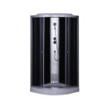 Бокс душевой Mixxus STRONG SB02-90x90x215-GR SATIN без гидромассажа с низким поддоном