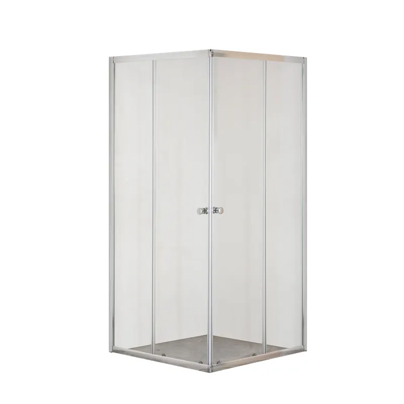 Душова кабіна Mixxus CUBIC SC01-90x90x185-TR CHROME 4мм, без піддону, прозоре скло 