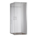 Душевая кабина Koer SR SC03-100x100x200-TR-01 Easy Clean 6мм, без поддона, прозрачное стекло, хром