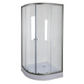 Душова кабіна Mixxus PLAIN SC01-90x90x185-TR GRAPHITE 4мм, без піддону, прозоре скло 