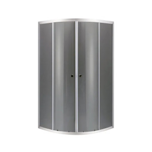 Душова кабіна Mixxus PLAIN SC01-90x90x185-GR CHROME 4мм, без піддону, сіре тоноване скло 