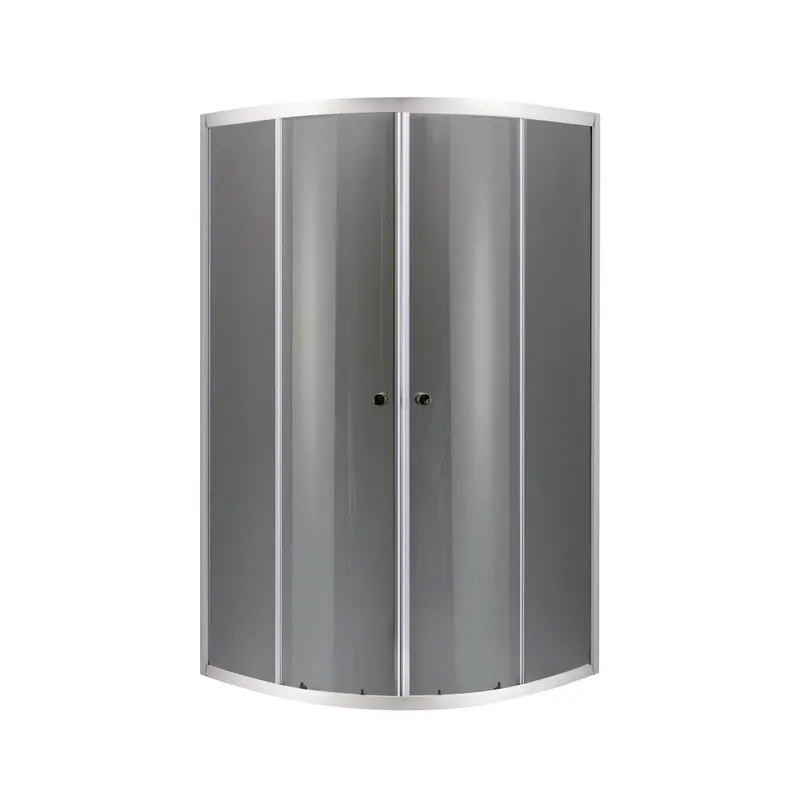 Душова кабіна Mixxus PLAIN SC01-90x90x185-GR CHROME 4мм, без піддону, сіре тоноване скло 