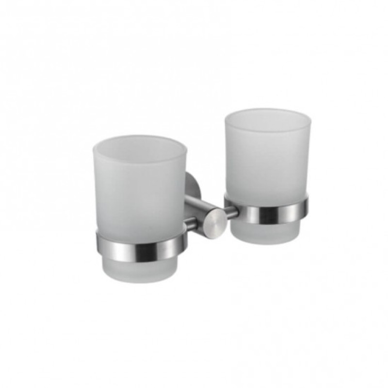Frap F30108 – Стакан для зубнних щіток настінний подвійний