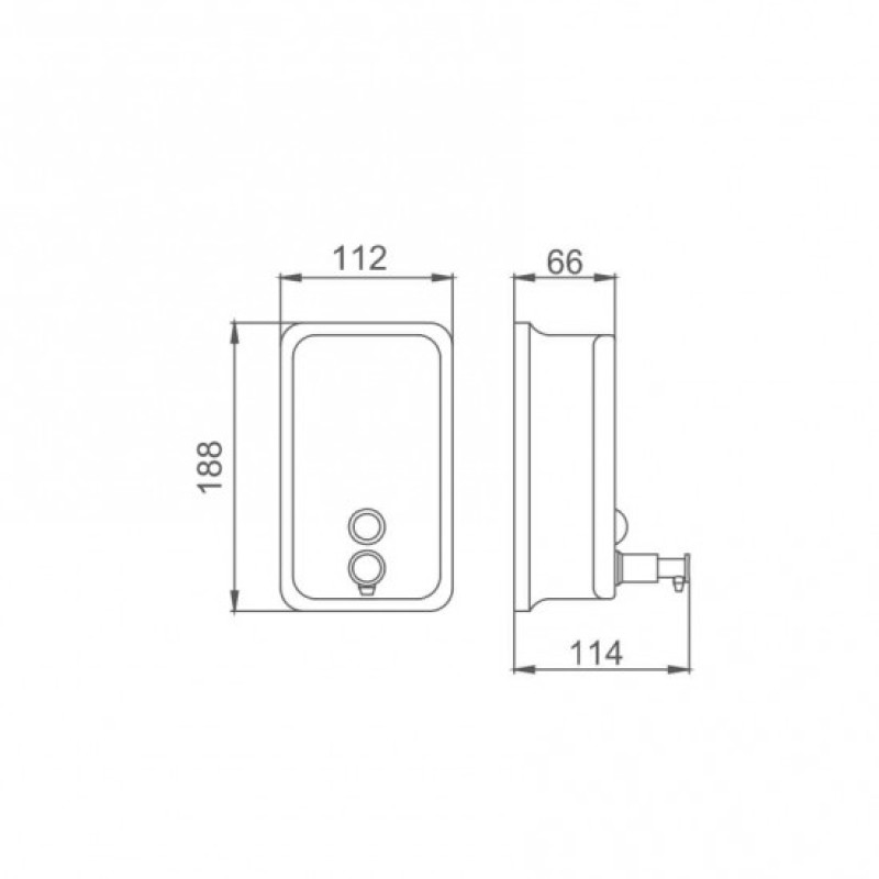 Frap F402 – Дозатор рідкого мила