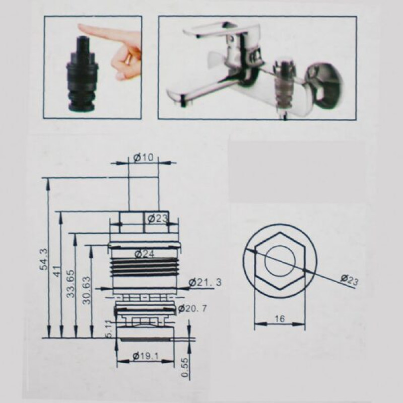 Frap F52-11 — Кран-букса