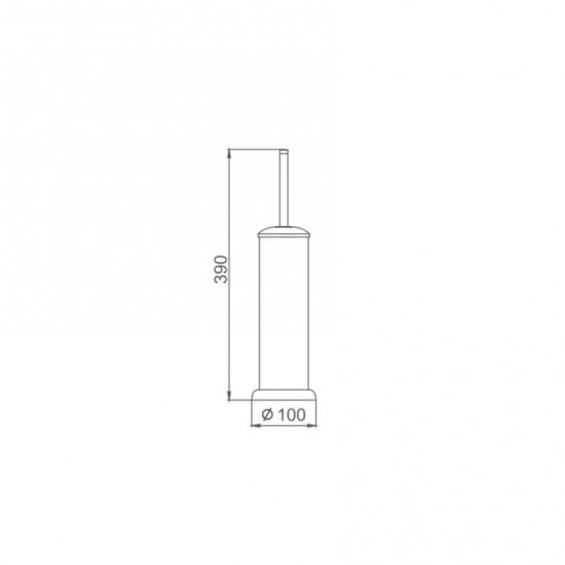Frap F901 – Йоржик для унітазу на підлогу